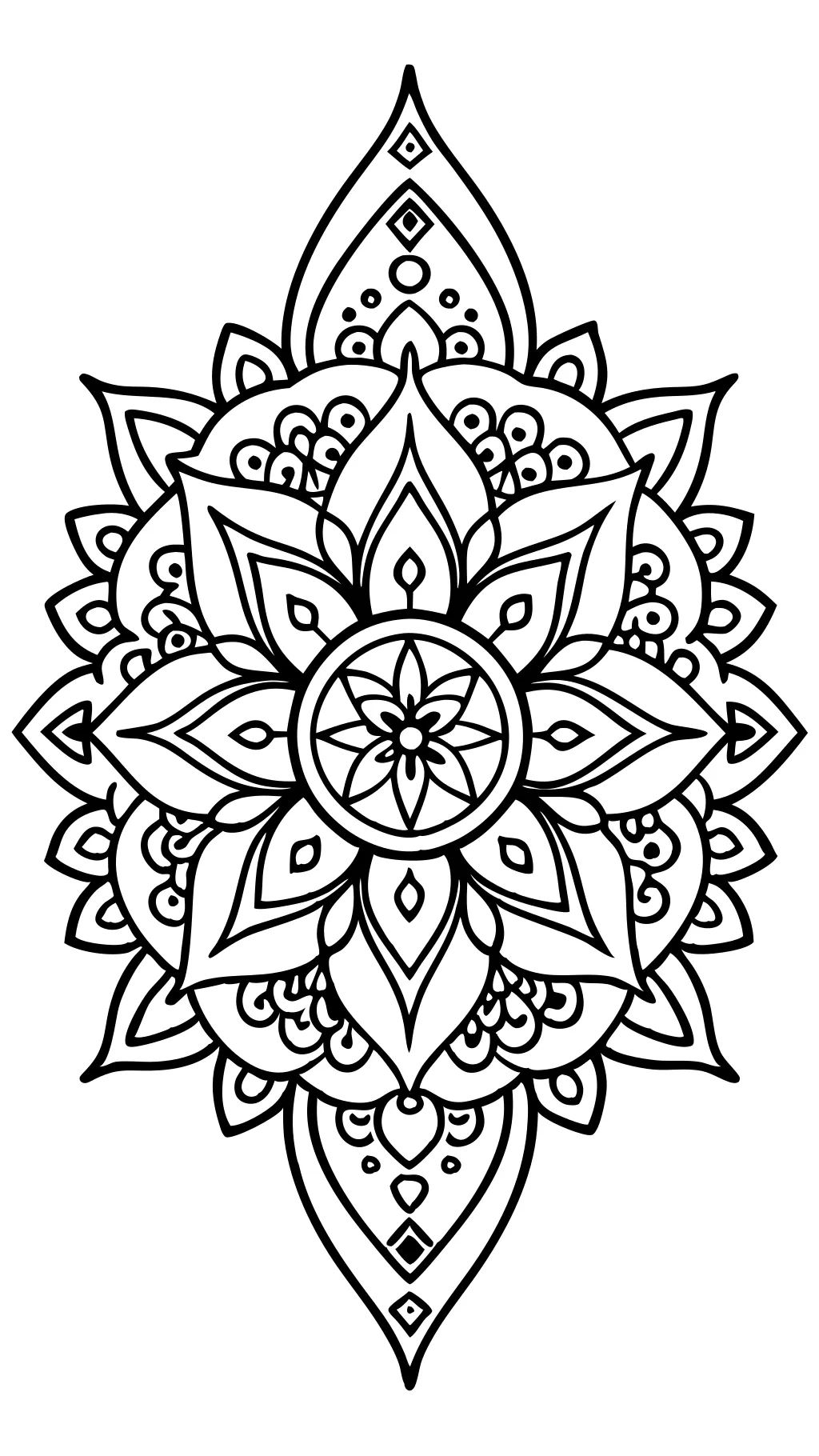 ornament coloring page